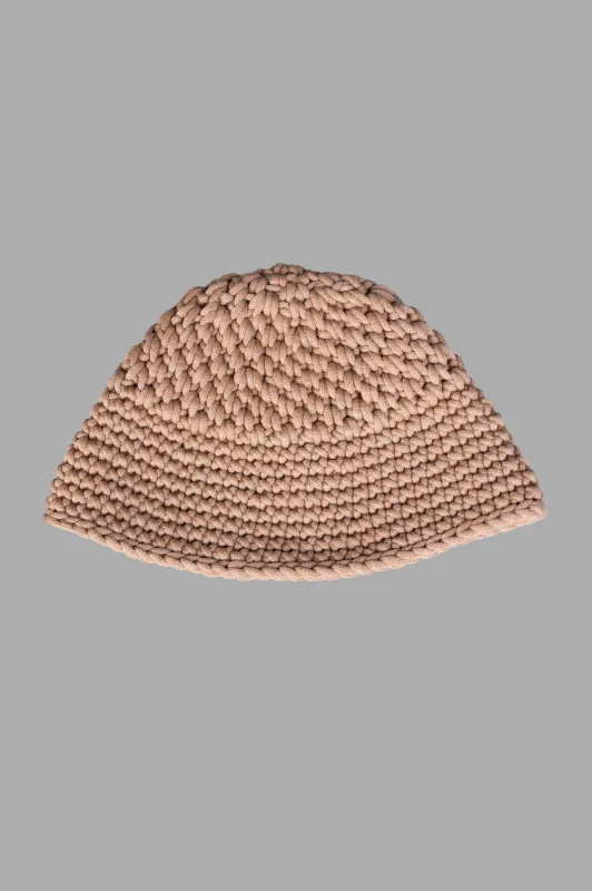 Knit Bell Hat sold by Plus Zero Concept Store