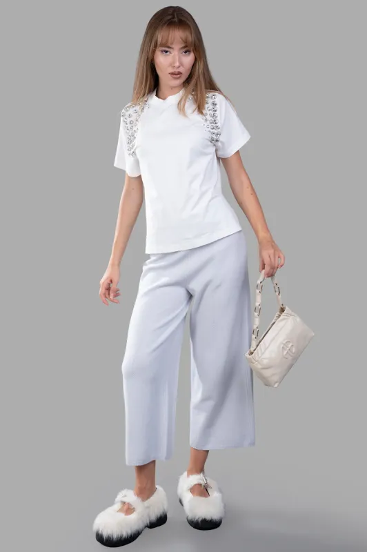 Soft Wool Culottes sold by Plus Zero Concept Store