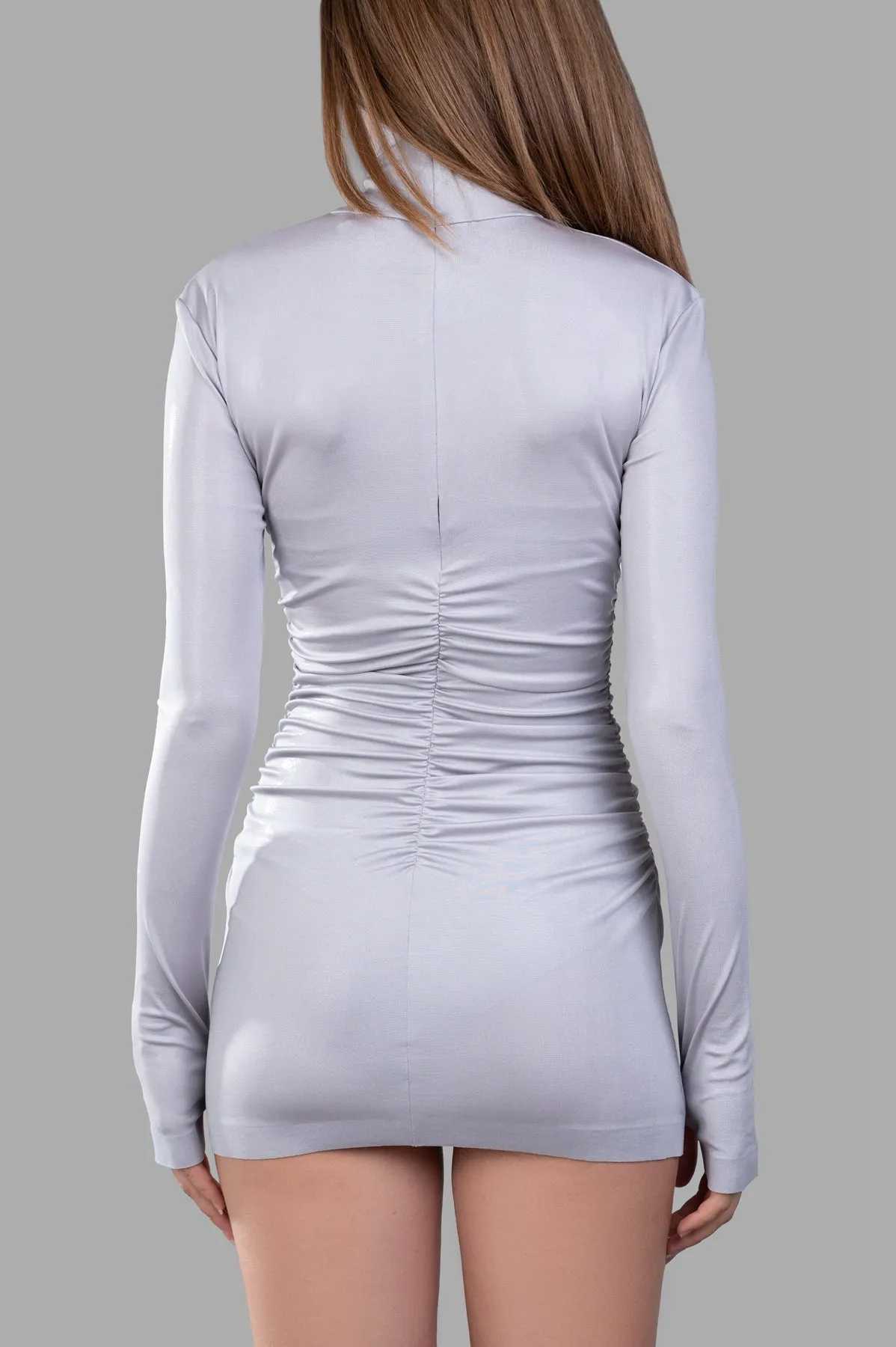 Draped Mini Dress sold by Plus Zero Concept Store product image thumbnail 3