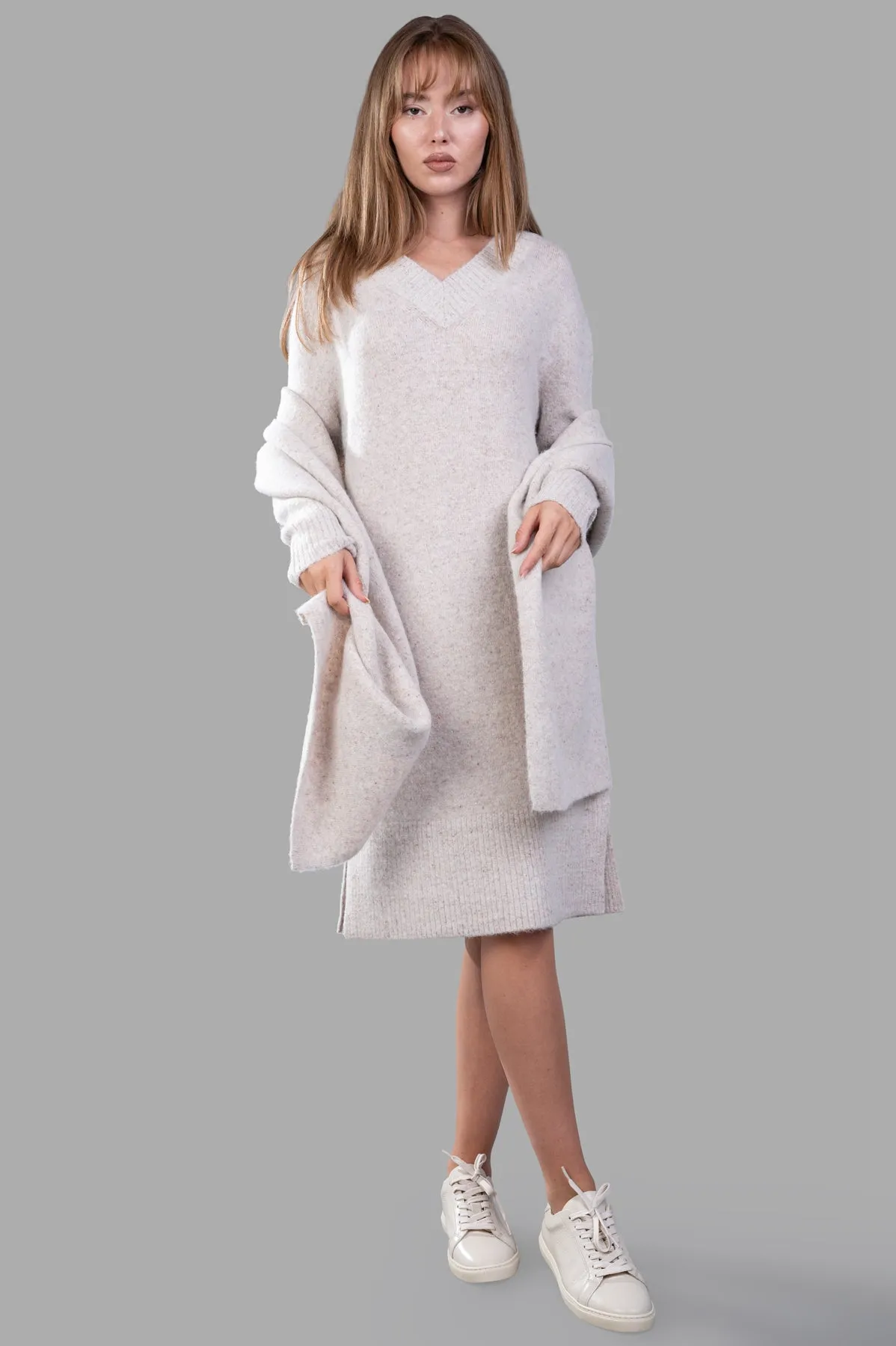 Alpaca Knit Dress sold by Plus Zero Concept Store