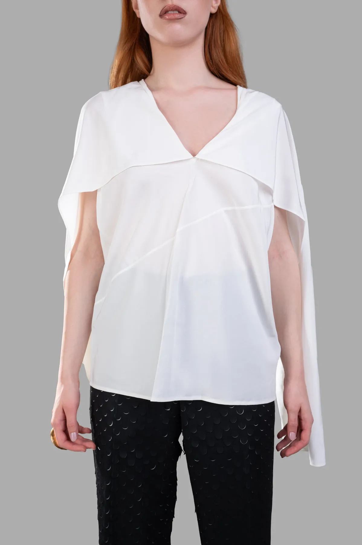 Scarf Blouse sold by Plus Zero Concept Store product image thumbnail 3