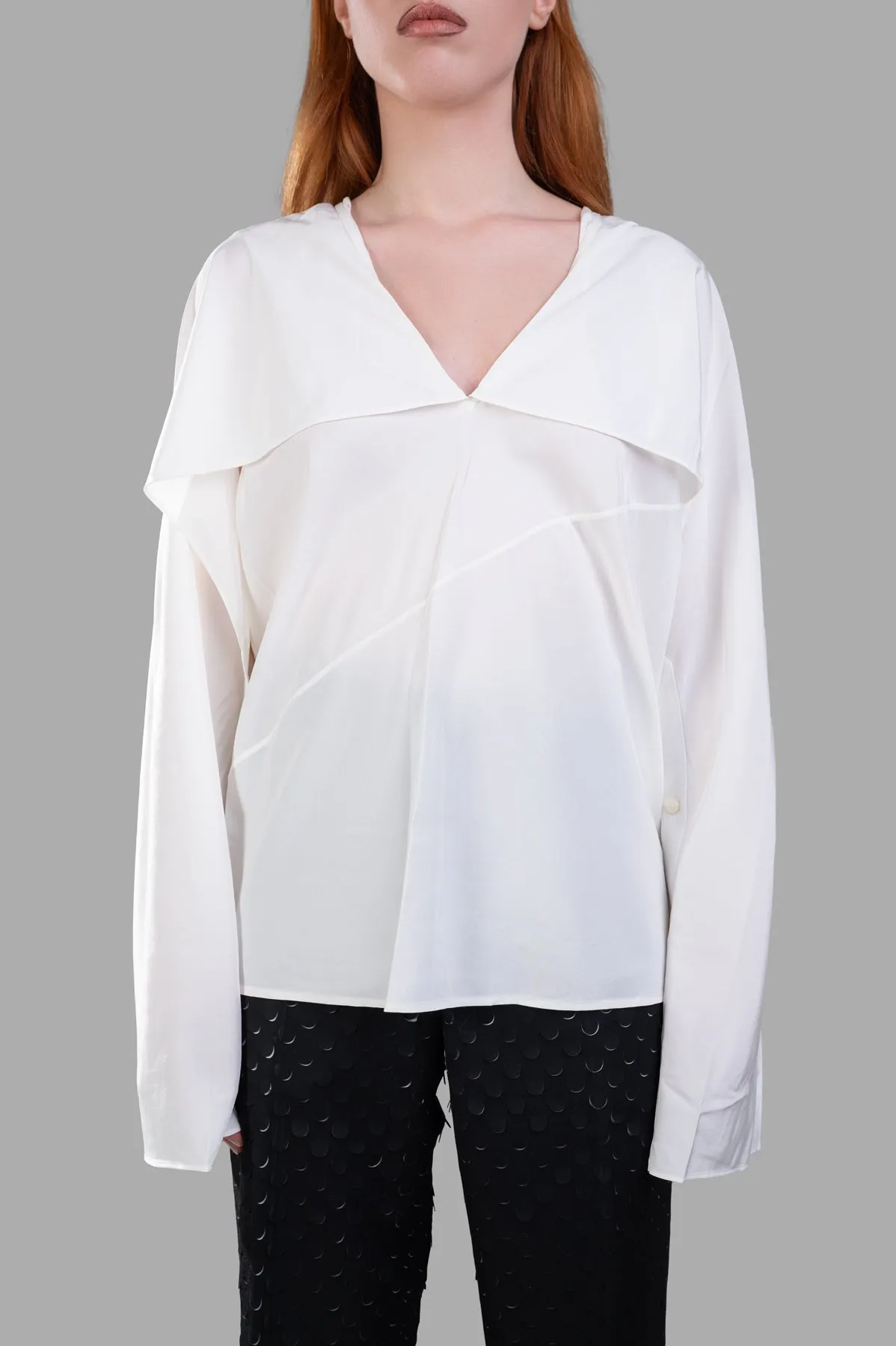 Scarf Blouse sold by Plus Zero Concept Store product image thumbnail 2
