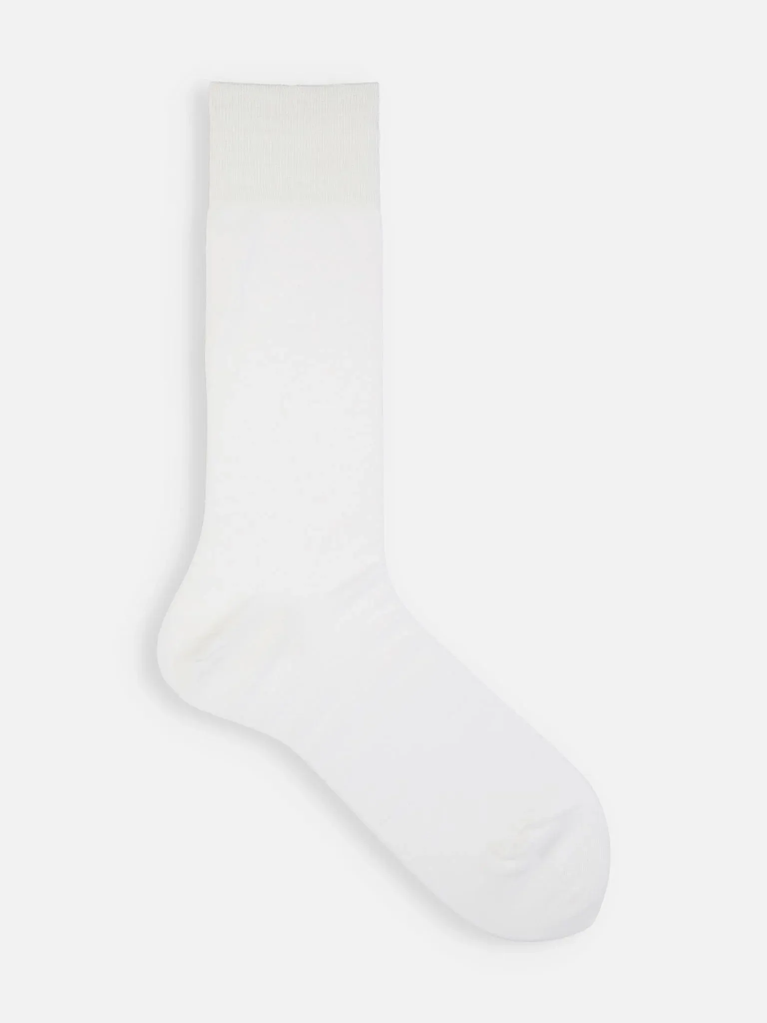 Supima Cotton Plain Mid-Calf Socks sold by Plus Zero Concept Store product image thumbnail 2