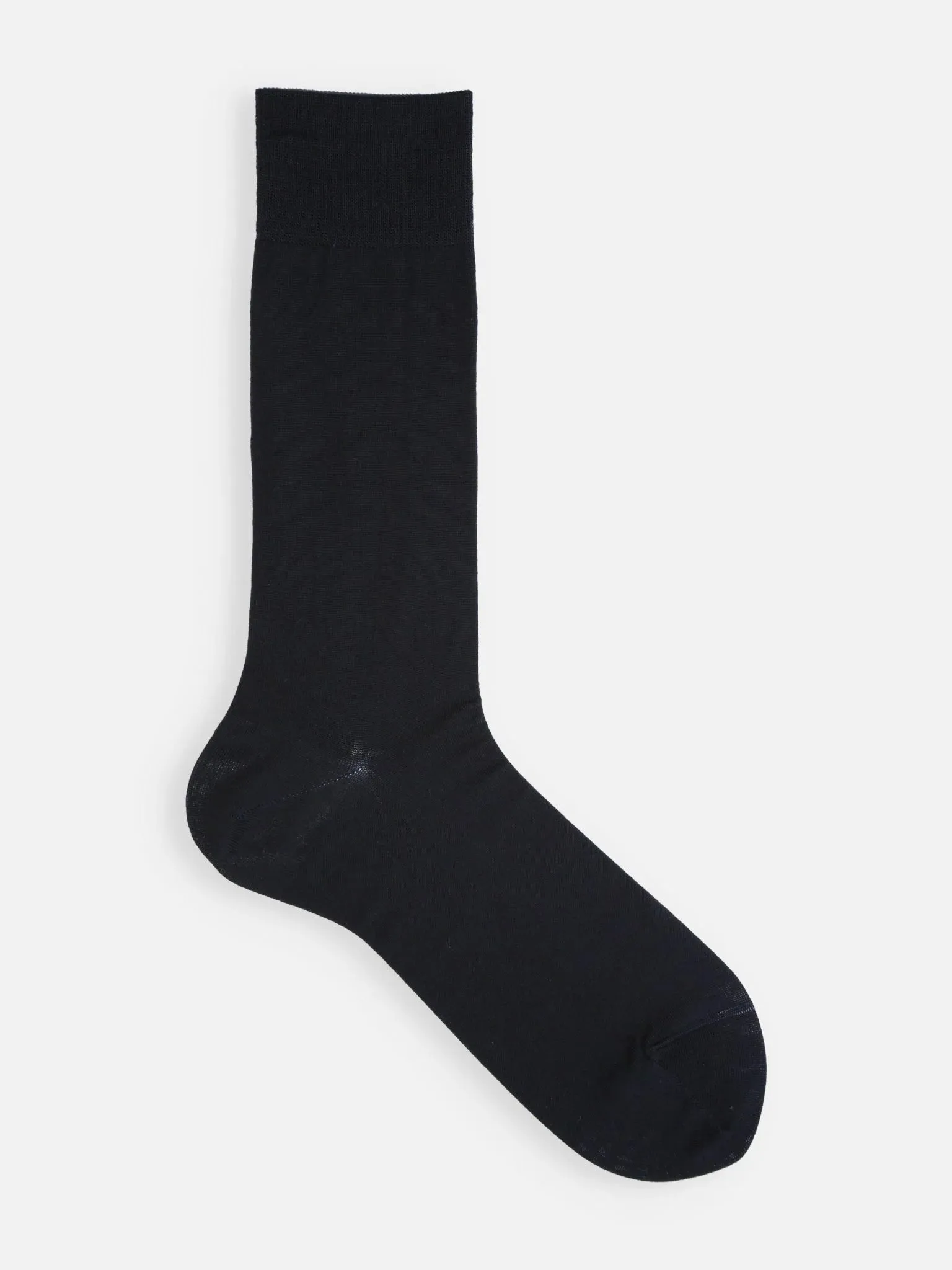 Supima Cotton Plain Mid-Calf Socks sold by Plus Zero Concept Store