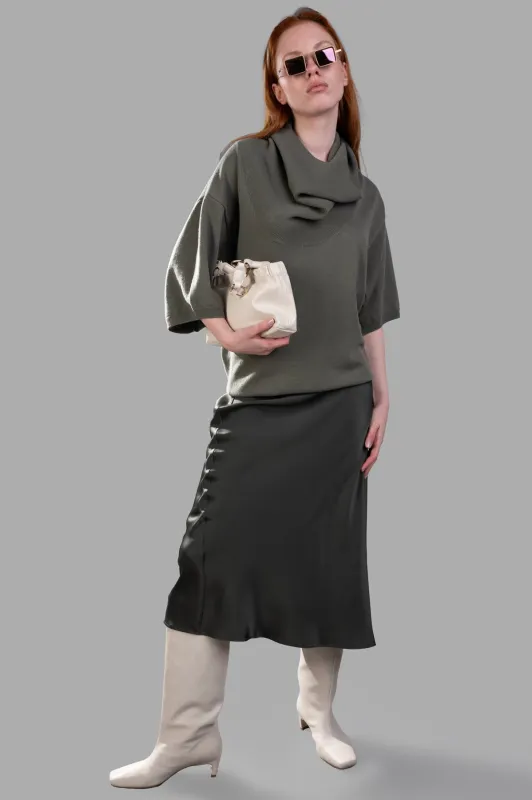 Olive Sweater sold by Plus Zero Concept Store