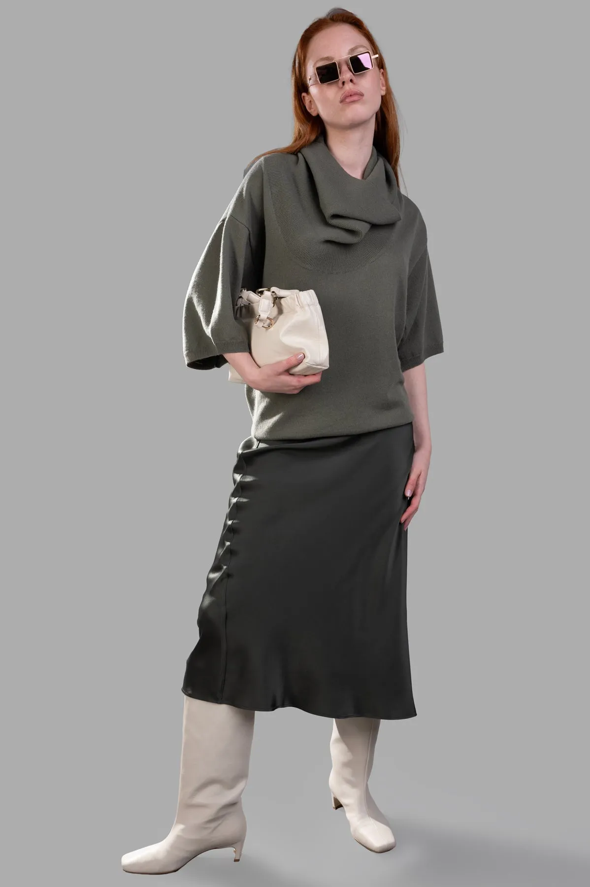 Olive Sweater sold by Plus Zero Concept Store