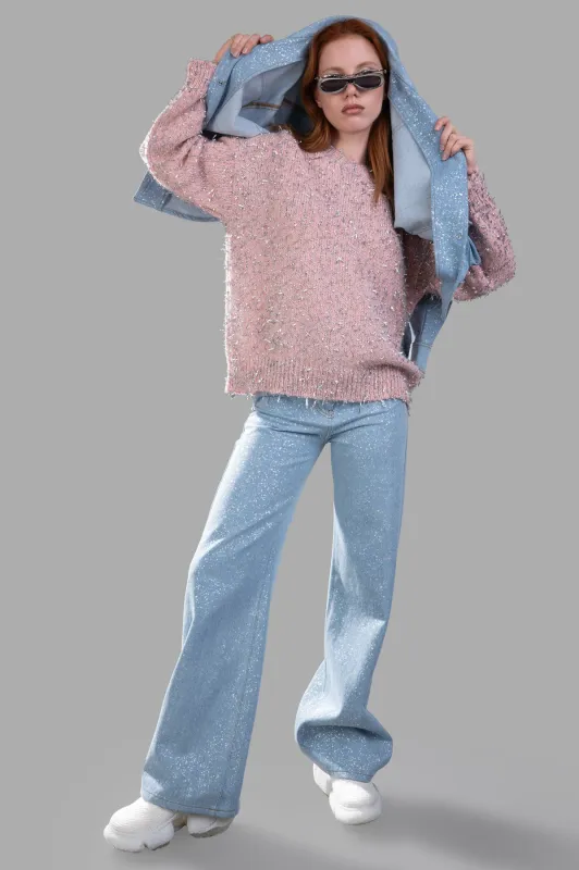 Lamé Thread Sweater sold by Plus Zero Concept Store