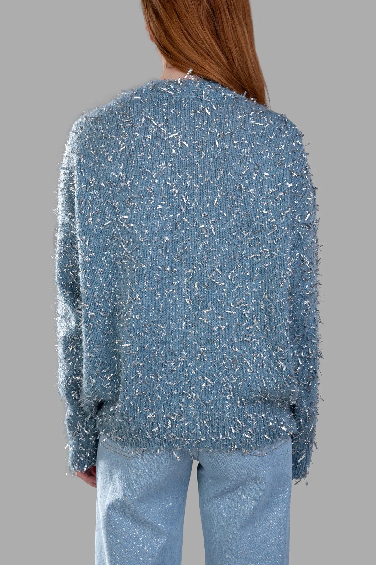 Lamé Thread Sweater sold by Plus Zero Concept Store product image thumbnail 3