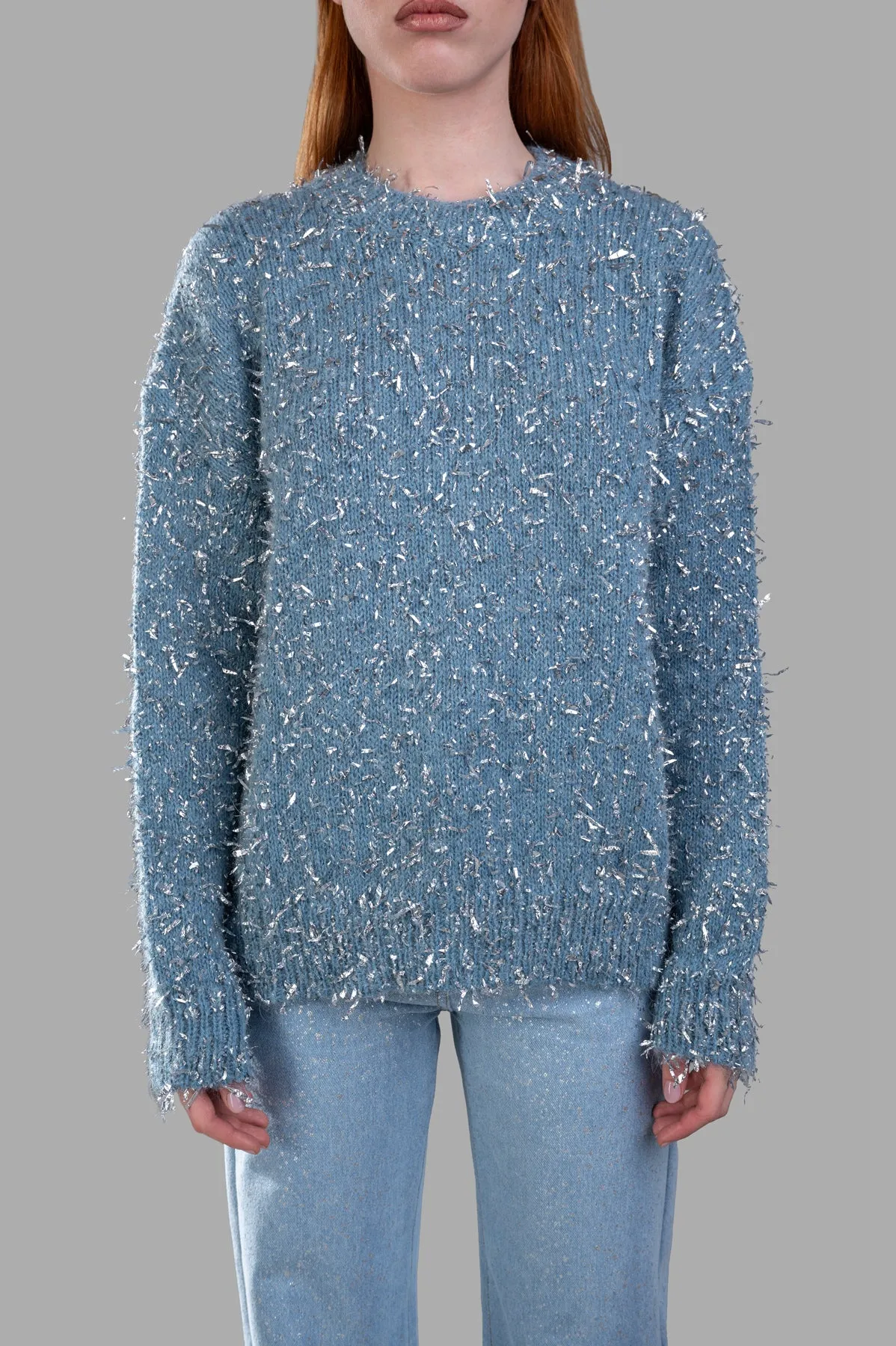 Lamé Thread Sweater sold by Plus Zero Concept Store product image thumbnail 2