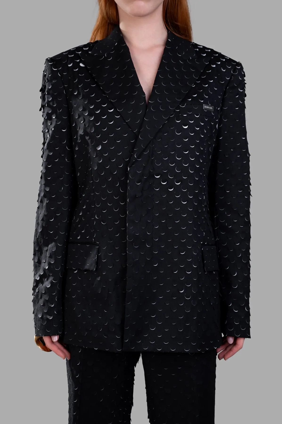 Hole-Punched Car Blazer sold by Plus Zero Concept Store product image thumbnail 2