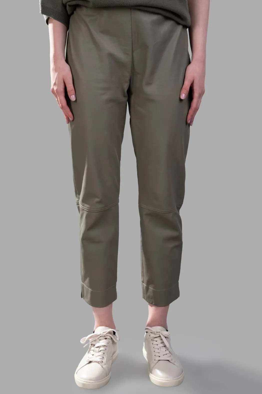 Cropped Leather Pants sold by Plus Zero Concept Store product image thumbnail 2