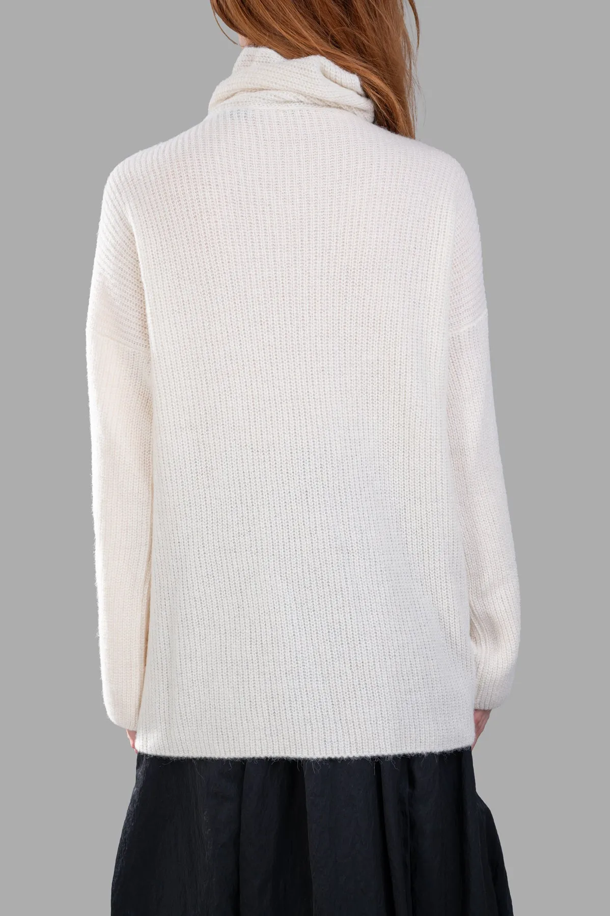 Cream Sweater sold by Plus Zero Concept Store product image thumbnail 3