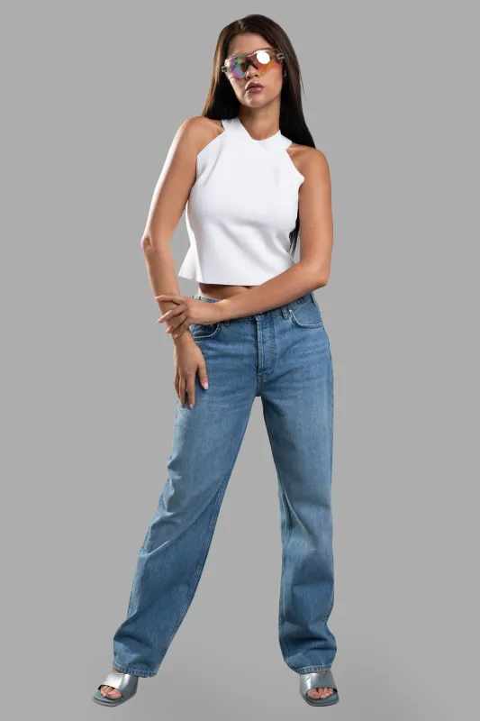 Straight-legged Jeans sold by Plus Zero Concept Store