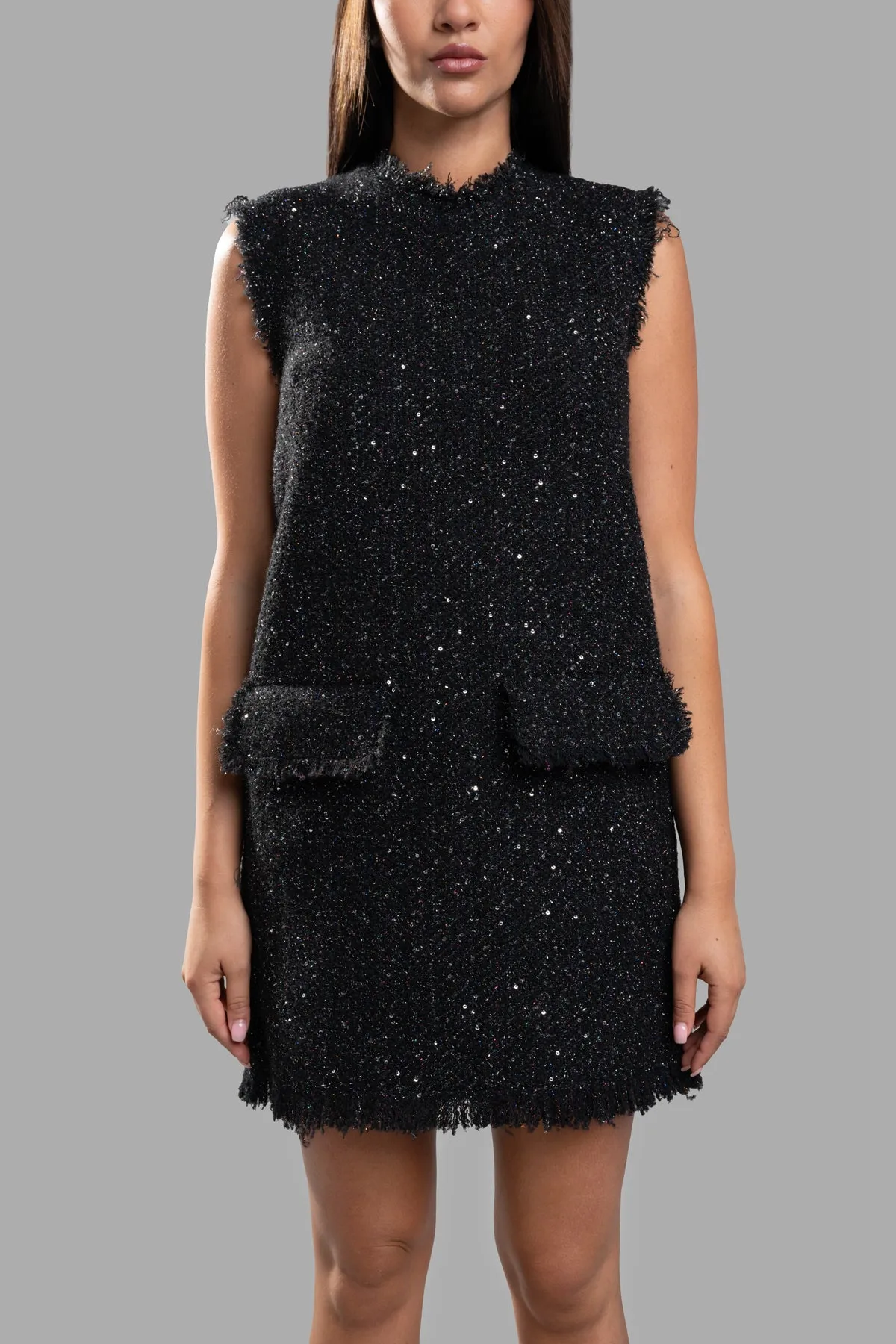 Tweed Mini Dress sold by Plus Zero Concept Store product image thumbnail 2