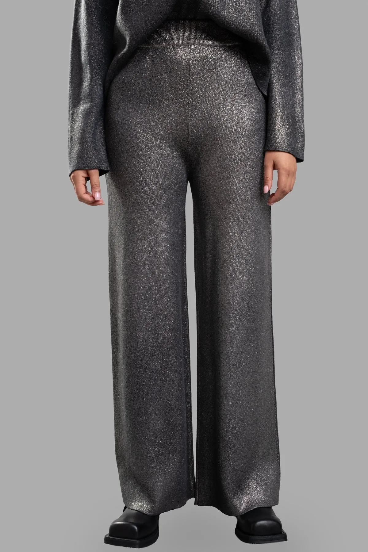 Lamé Knit Pants sold by Plus Zero Concept Store product image thumbnail 2