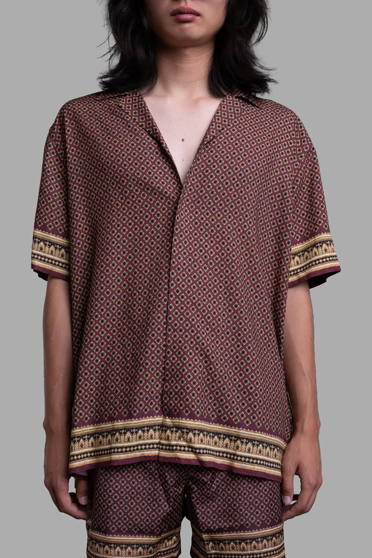 Relaxed-Fit Capri Shirt sold by Plus Zero Concept Store product image thumbnail 2