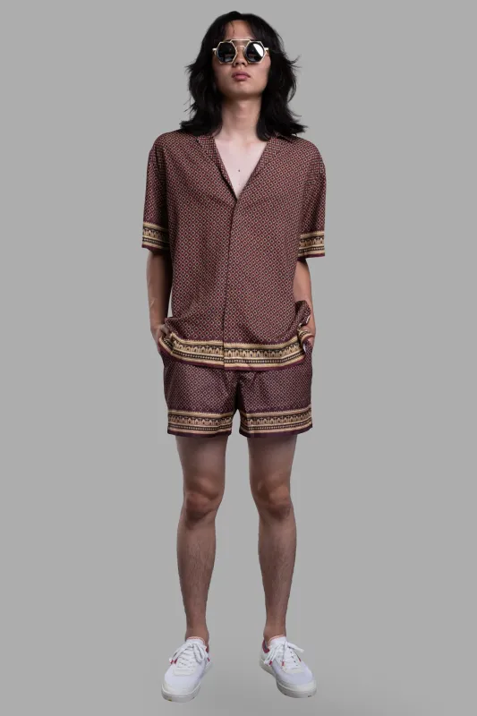 Relaxed-Fit Capri Shirt sold by Plus Zero Concept Store