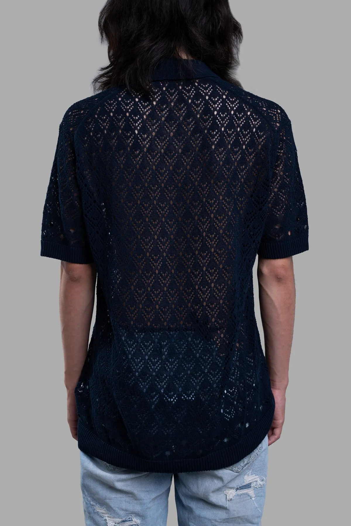 Button-Down Knit Shirt sold by Plus Zero Concept Store product image thumbnail 3