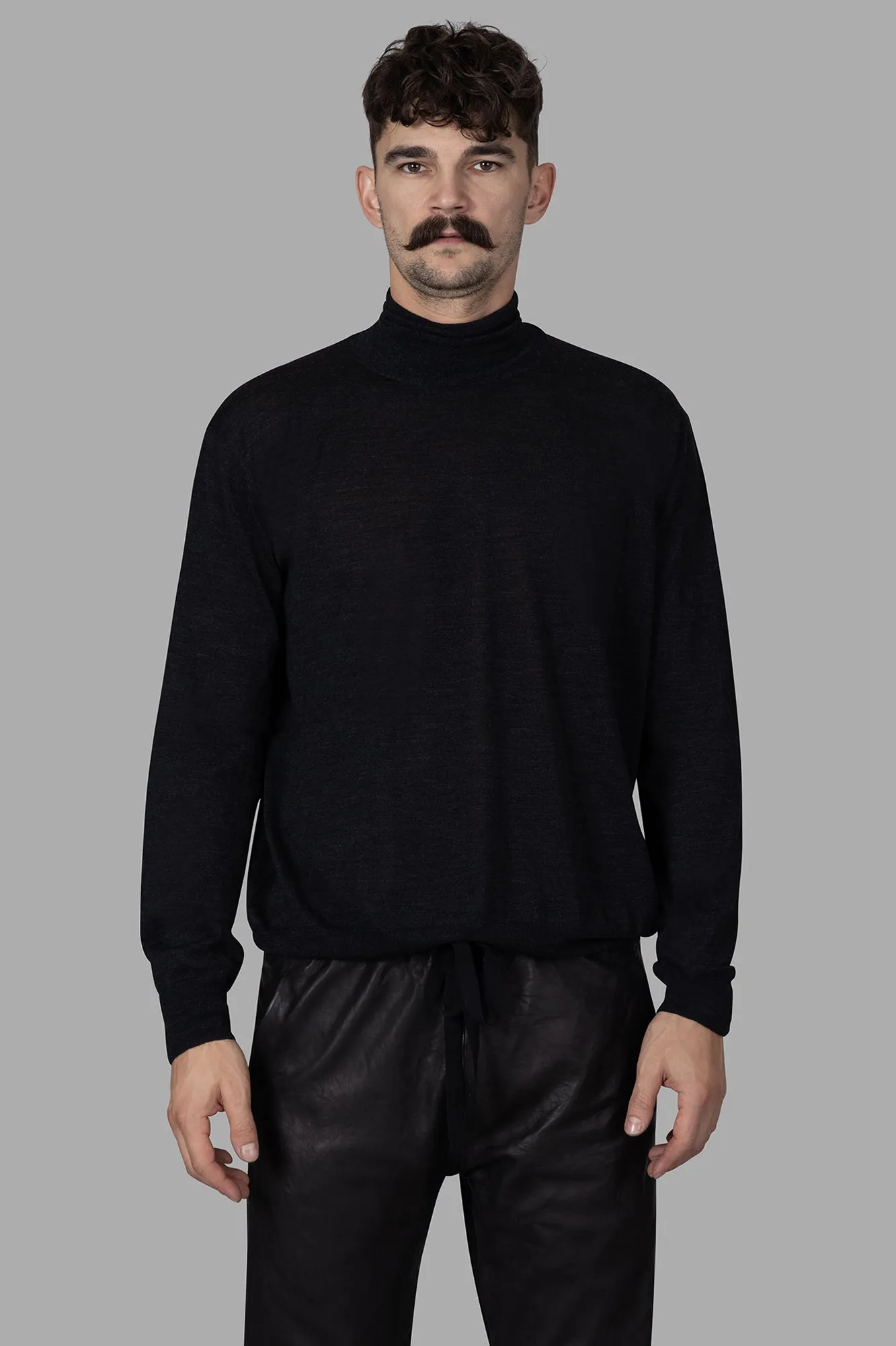 Fine-knit Turtleneck Sweater sold by Plus Zero Concept Store product image thumbnail 2