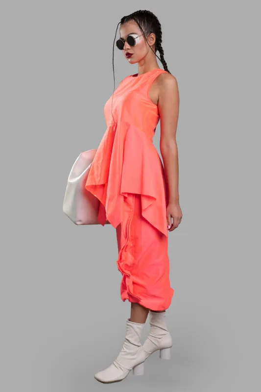 Frayed Peplum Top sold by Plus Zero Concept Store