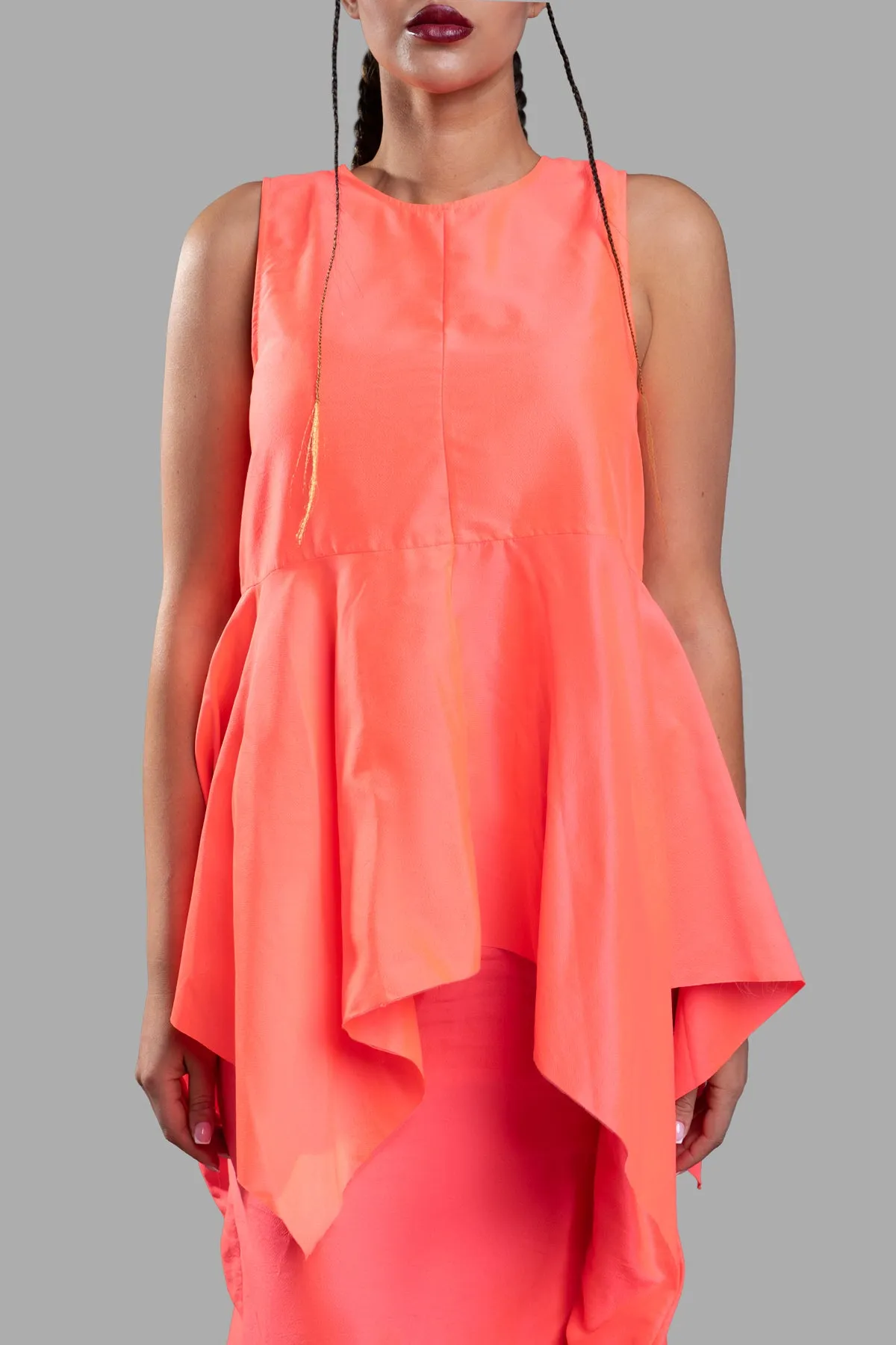 Frayed Peplum Top sold by Plus Zero Concept Store product image thumbnail 2