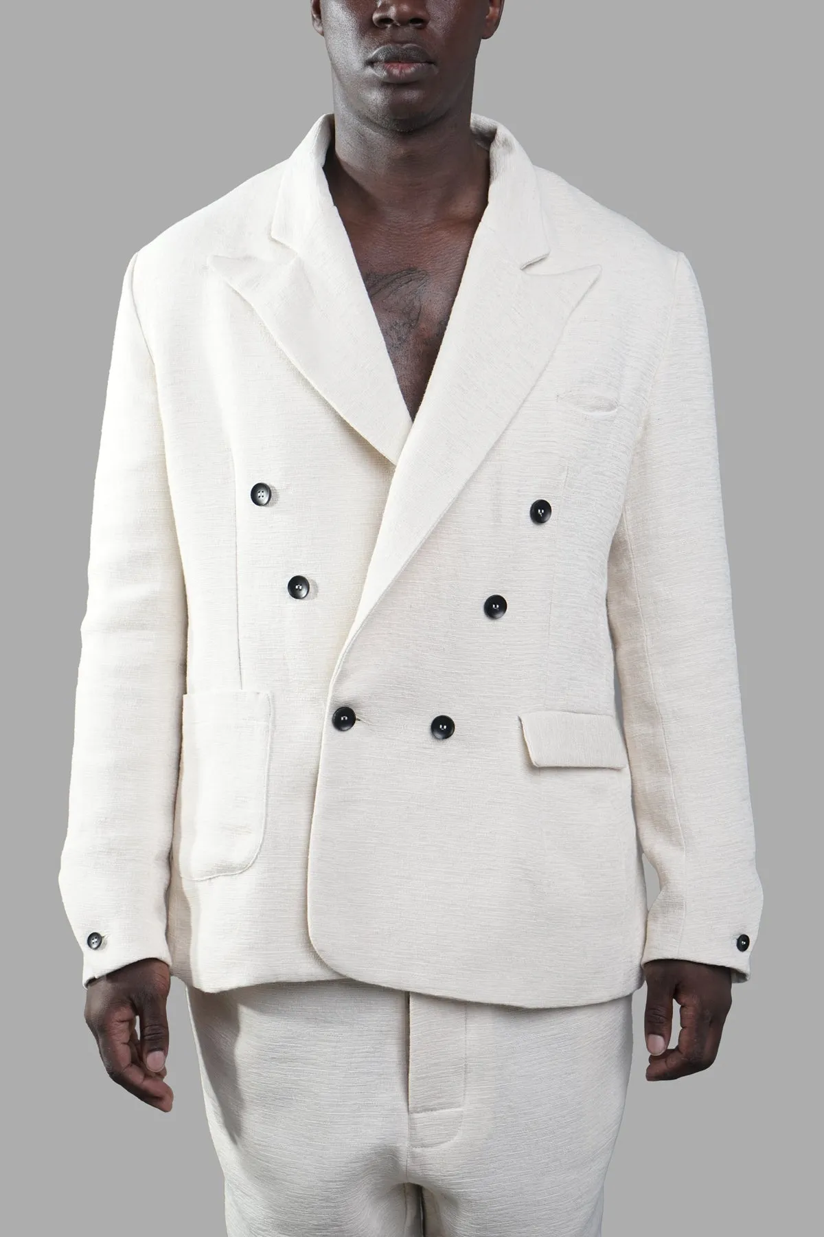 Double-breasted Blazer sold by Plus Zero Concept Store product image thumbnail 2