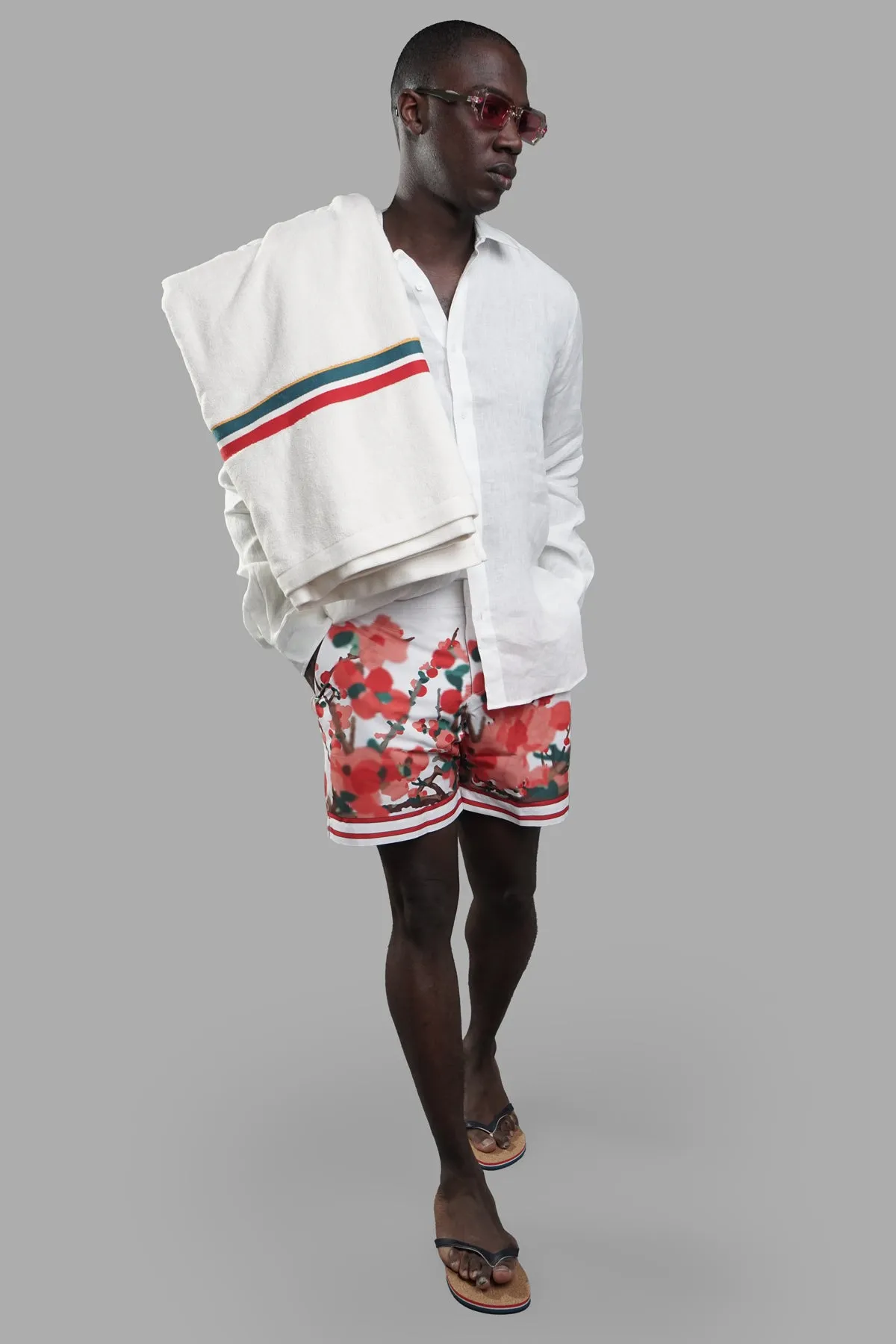 Blossom Swim Shorts sold by Plus Zero Concept Store
