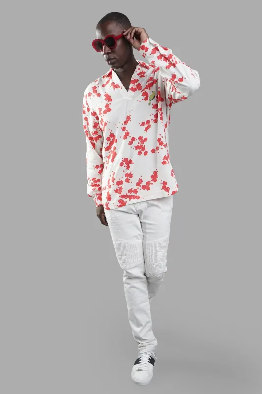 Blossom Overhead Shirt sold by Plus Zero Concept Store