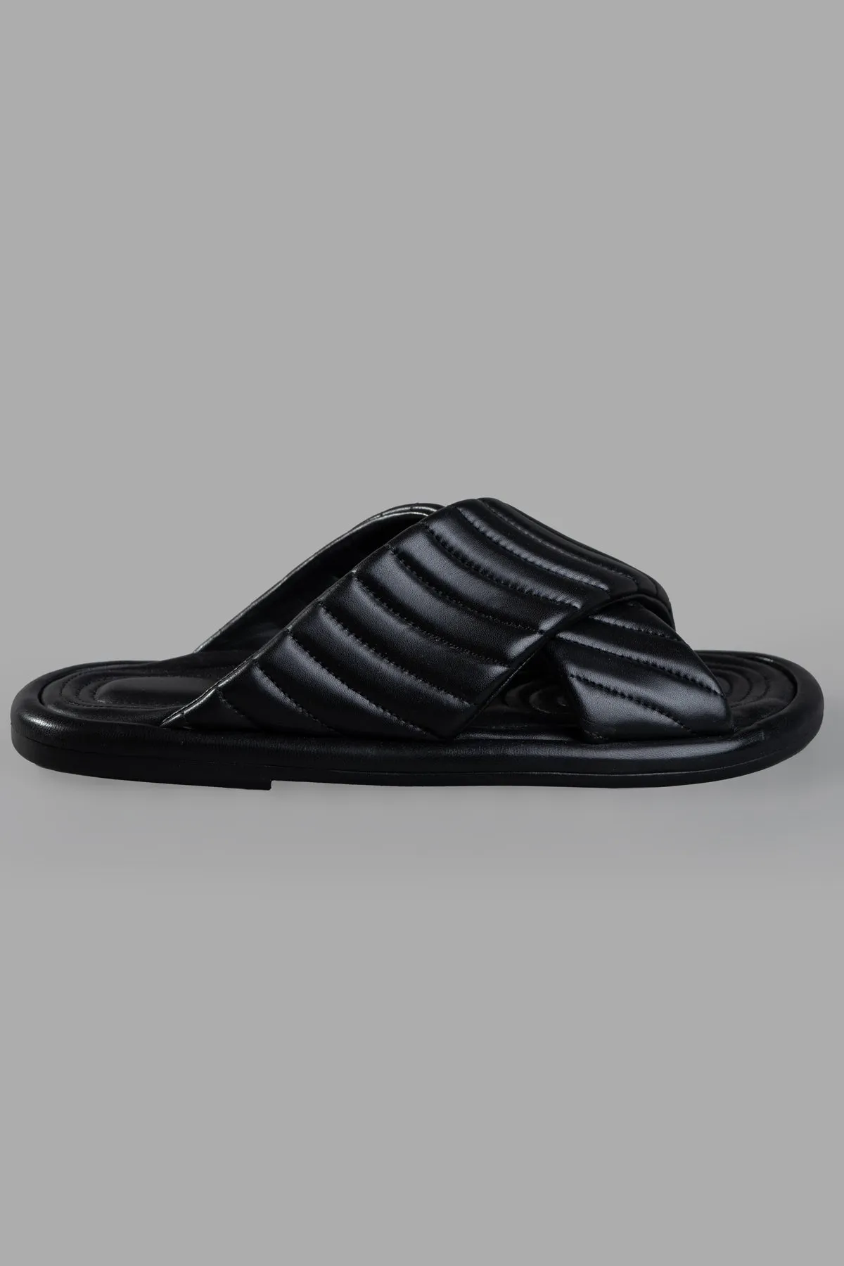 Black Slides sold by Plus Zero Concept Store