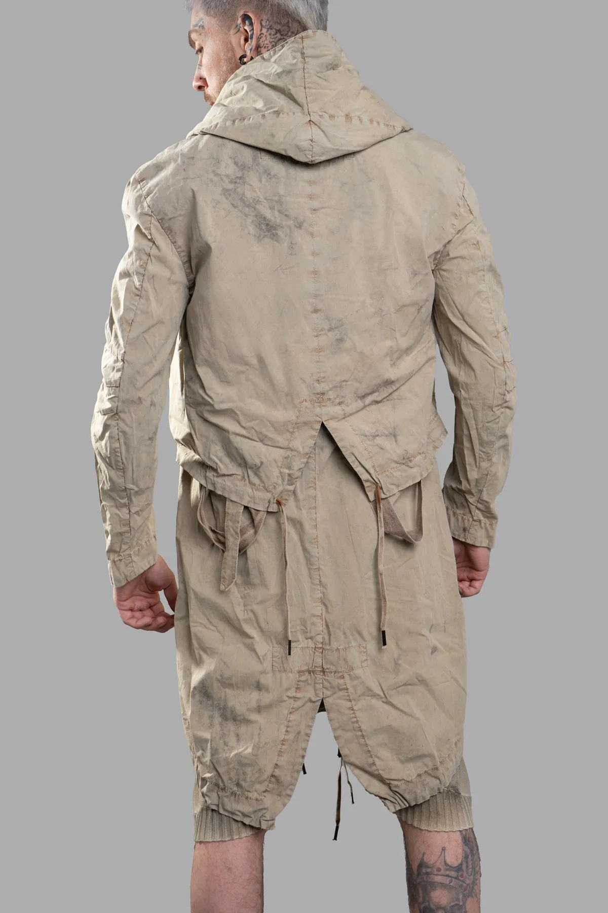 Transformative Linen Parka sold by Plus Zero Concept Store product image thumbnail 3