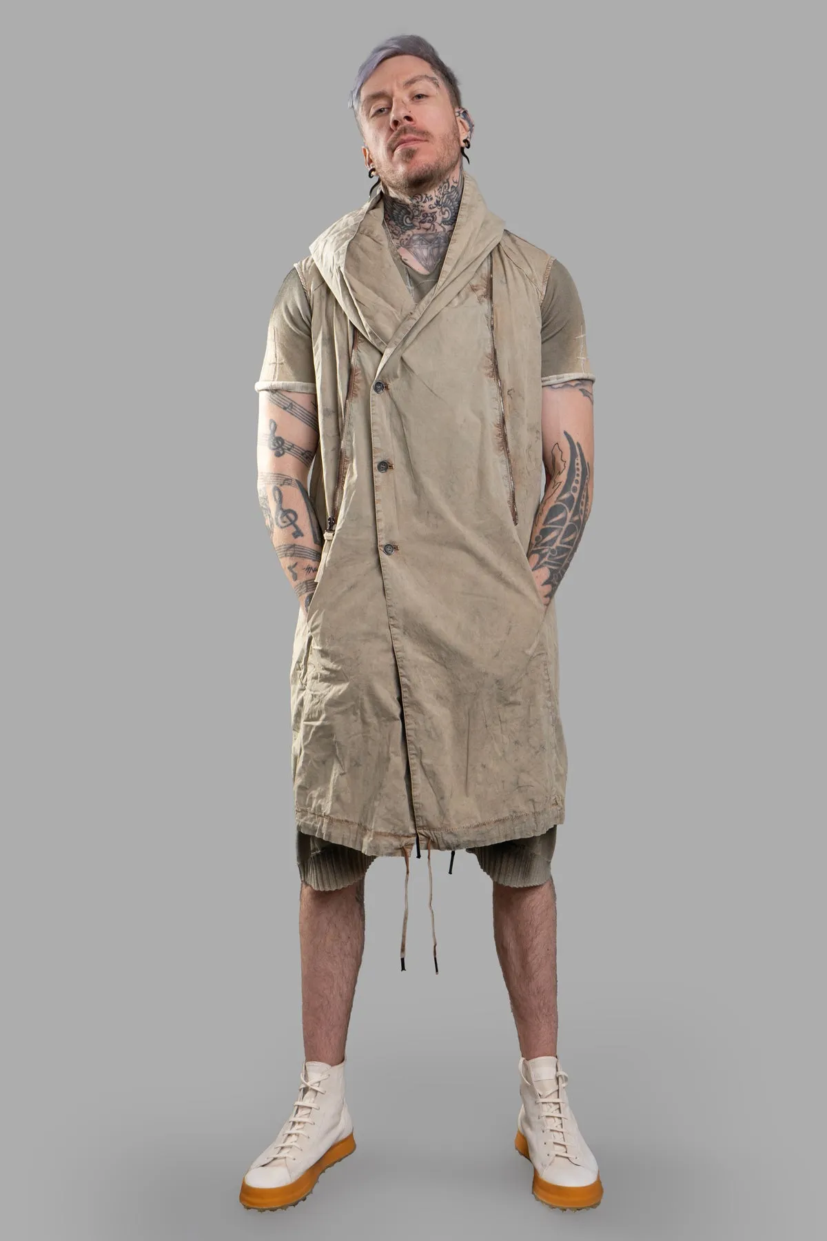 Transformative Linen Parka sold by Plus Zero Concept Store product image thumbnail 4