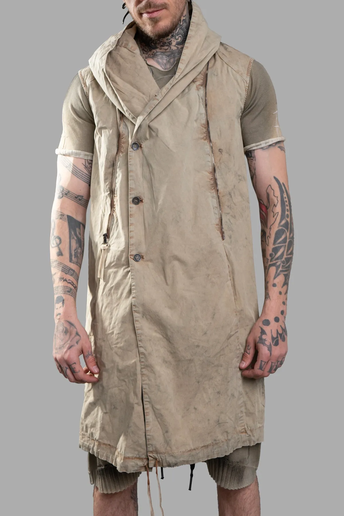 Transformative Linen Parka sold by Plus Zero Concept Store product image thumbnail 5