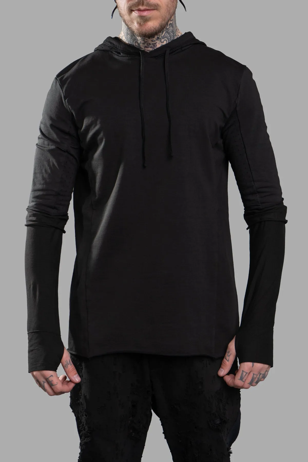 Layered Hoodie sold by Plus Zero Concept Store product image thumbnail 2