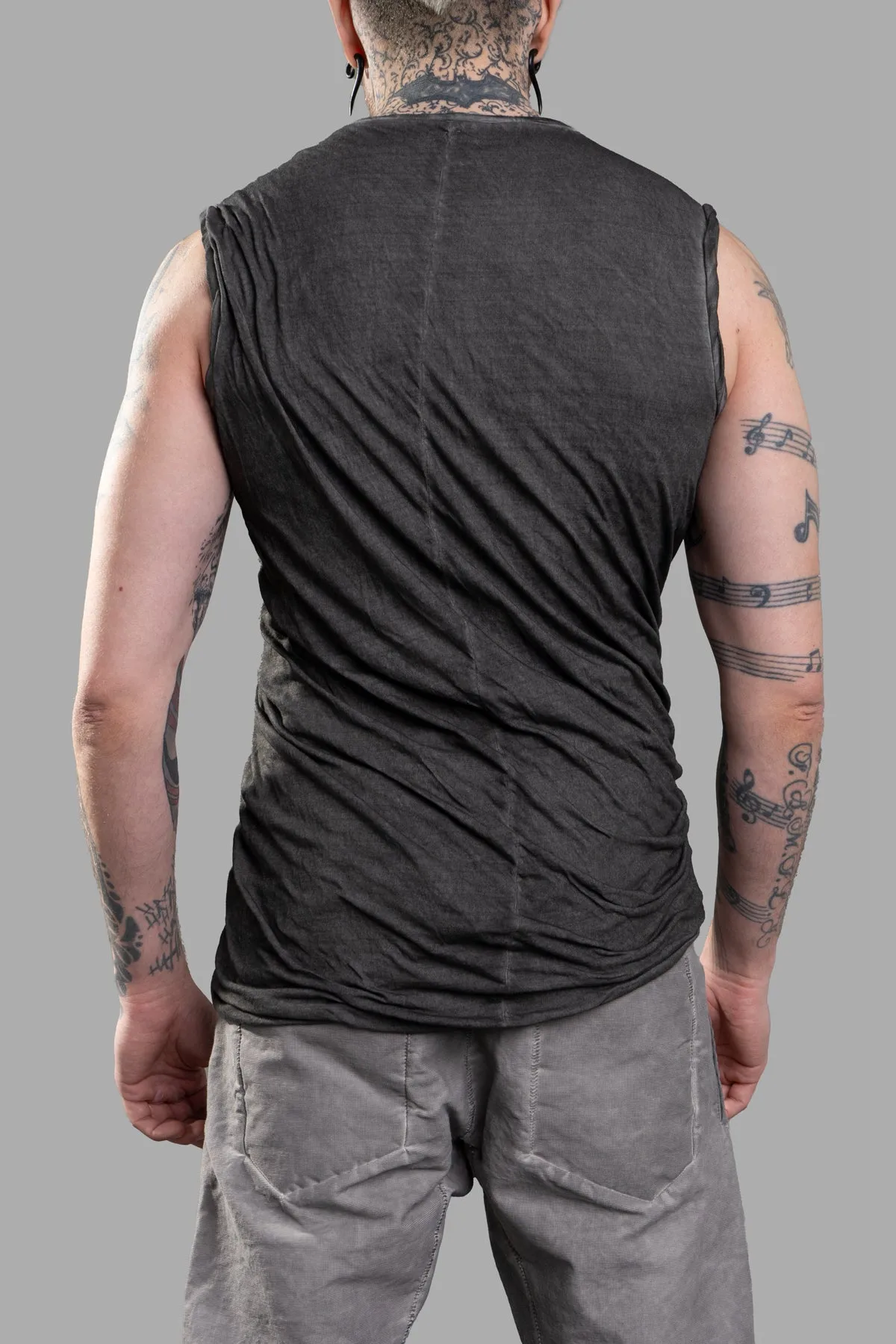 Draped Tank Top sold by Plus Zero Concept Store product image thumbnail 3