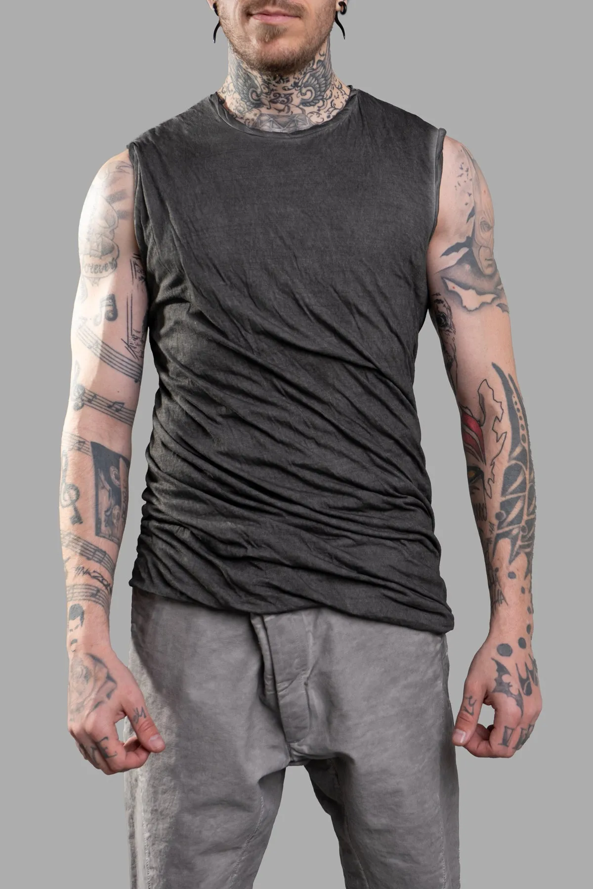 Draped Tank Top sold by Plus Zero Concept Store product image thumbnail 2