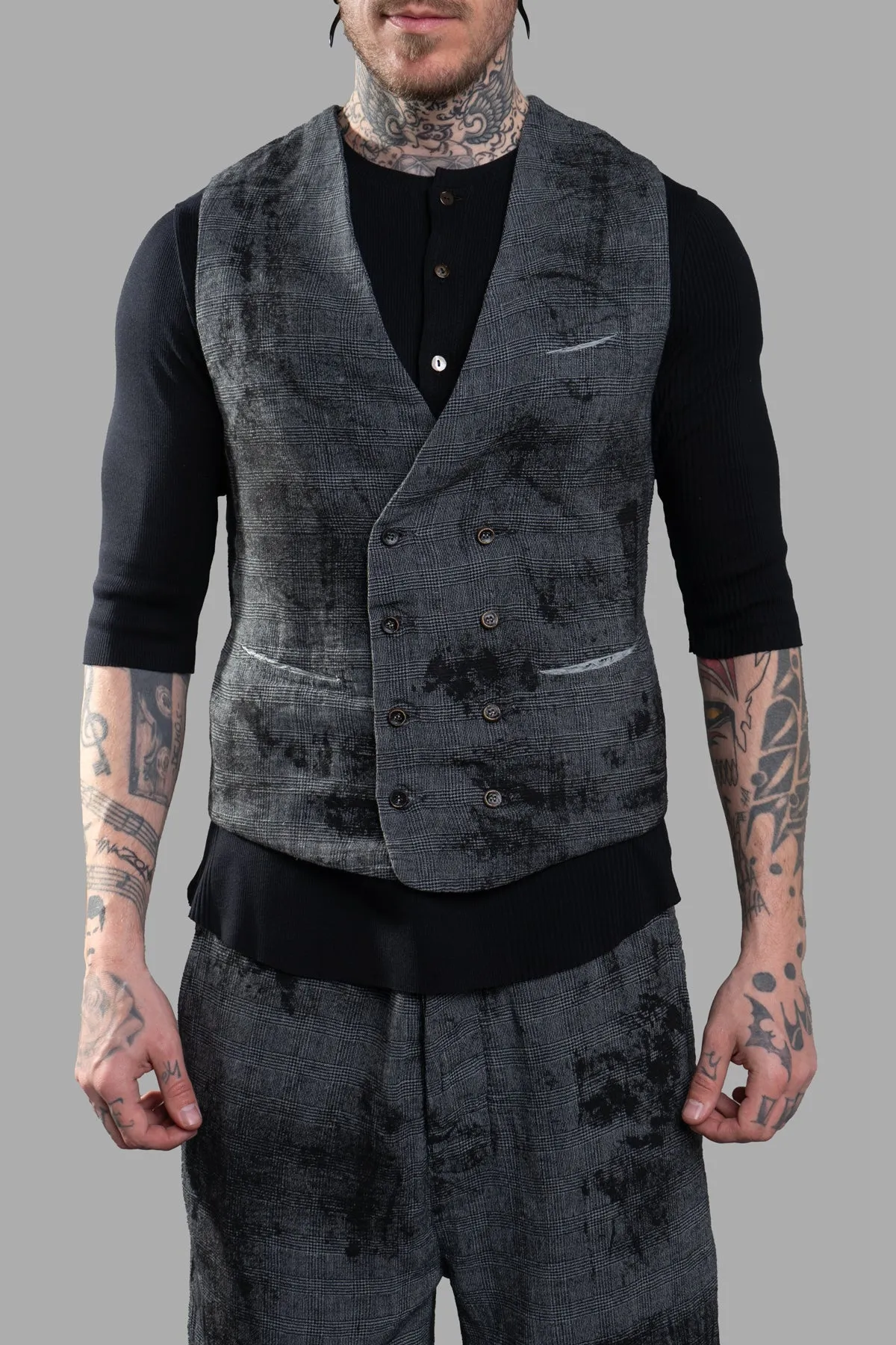 Double-breasted Vest sold by Plus Zero Concept Store product image thumbnail 2