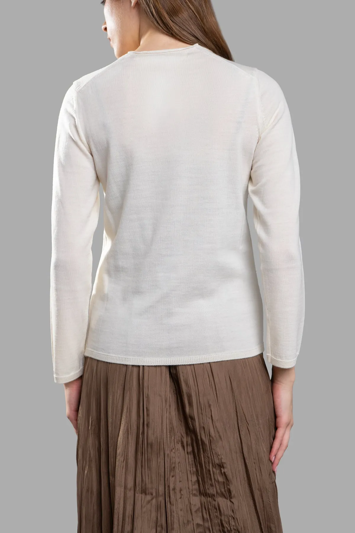 Fine-Knit Jumper sold by Plus Zero Concept Store product image thumbnail 3