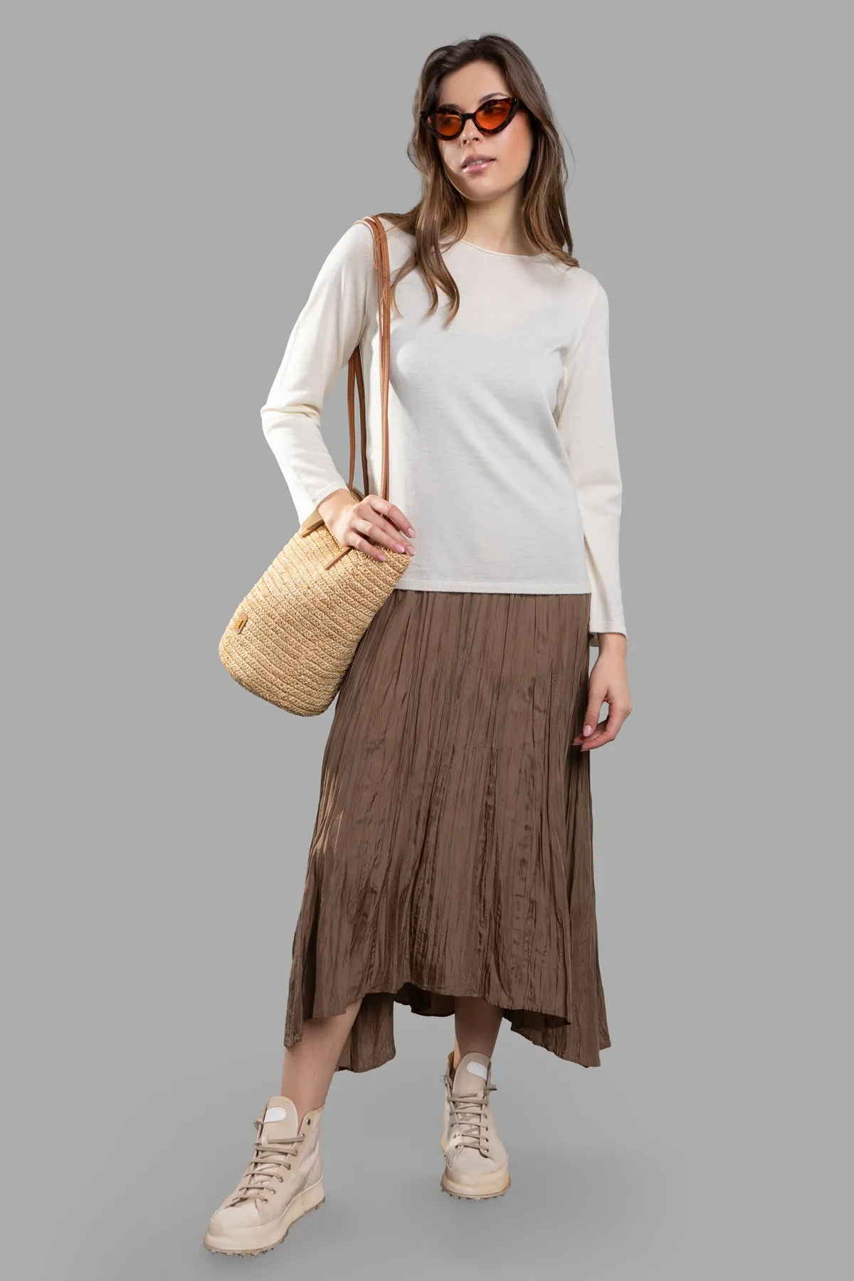 Fine-Knit Jumper sold by Plus Zero Concept Store