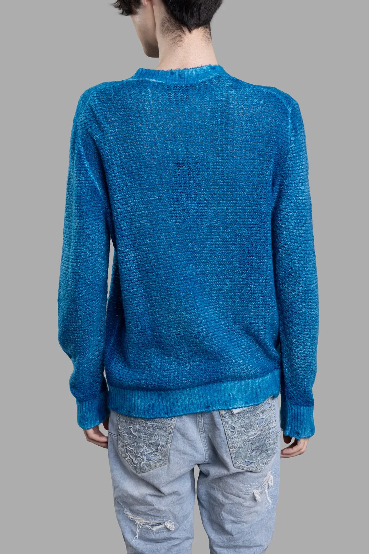 Blue Sweater sold by Plus Zero Concept Store product image thumbnail 3