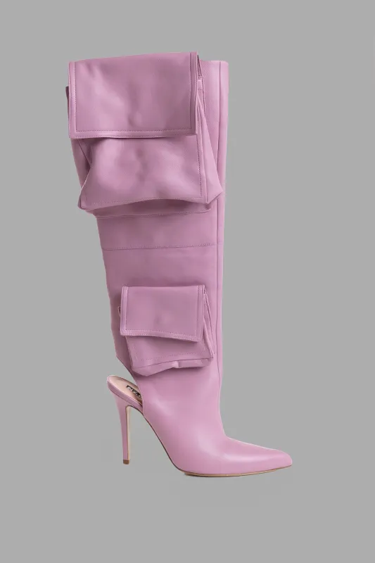 Cargo Knee Boots sold by Plus Zero Concept Store