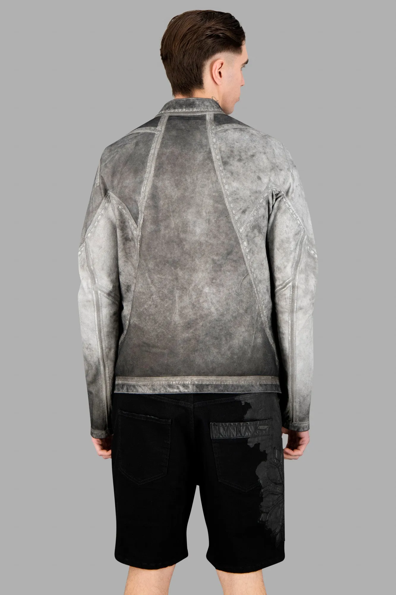 Reversible Leather Jacket sold by Plus Zero Concept Store product image thumbnail 3