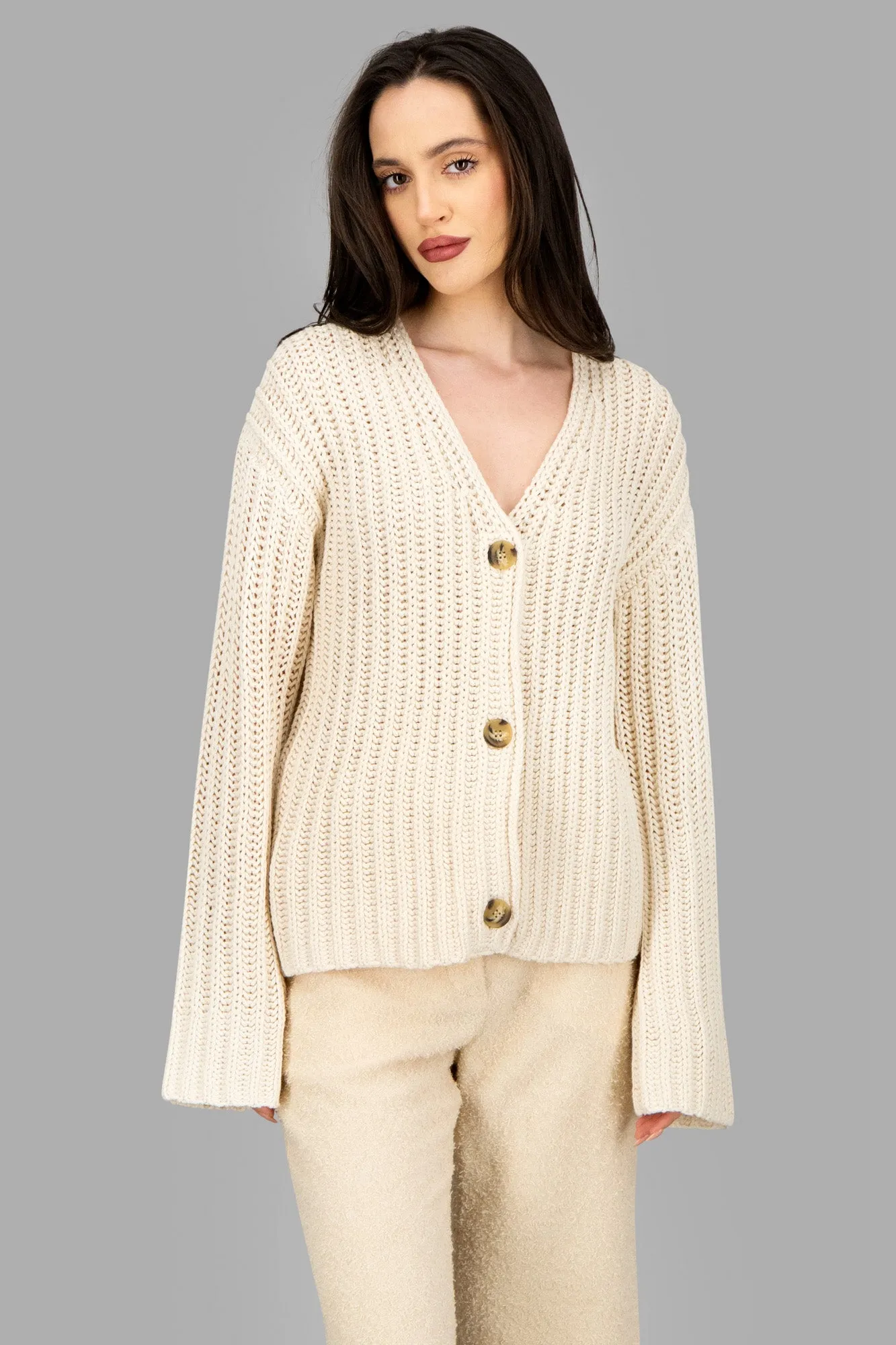 Cable-Knit Cardigan sold by Plus Zero Concept Store product image thumbnail 2