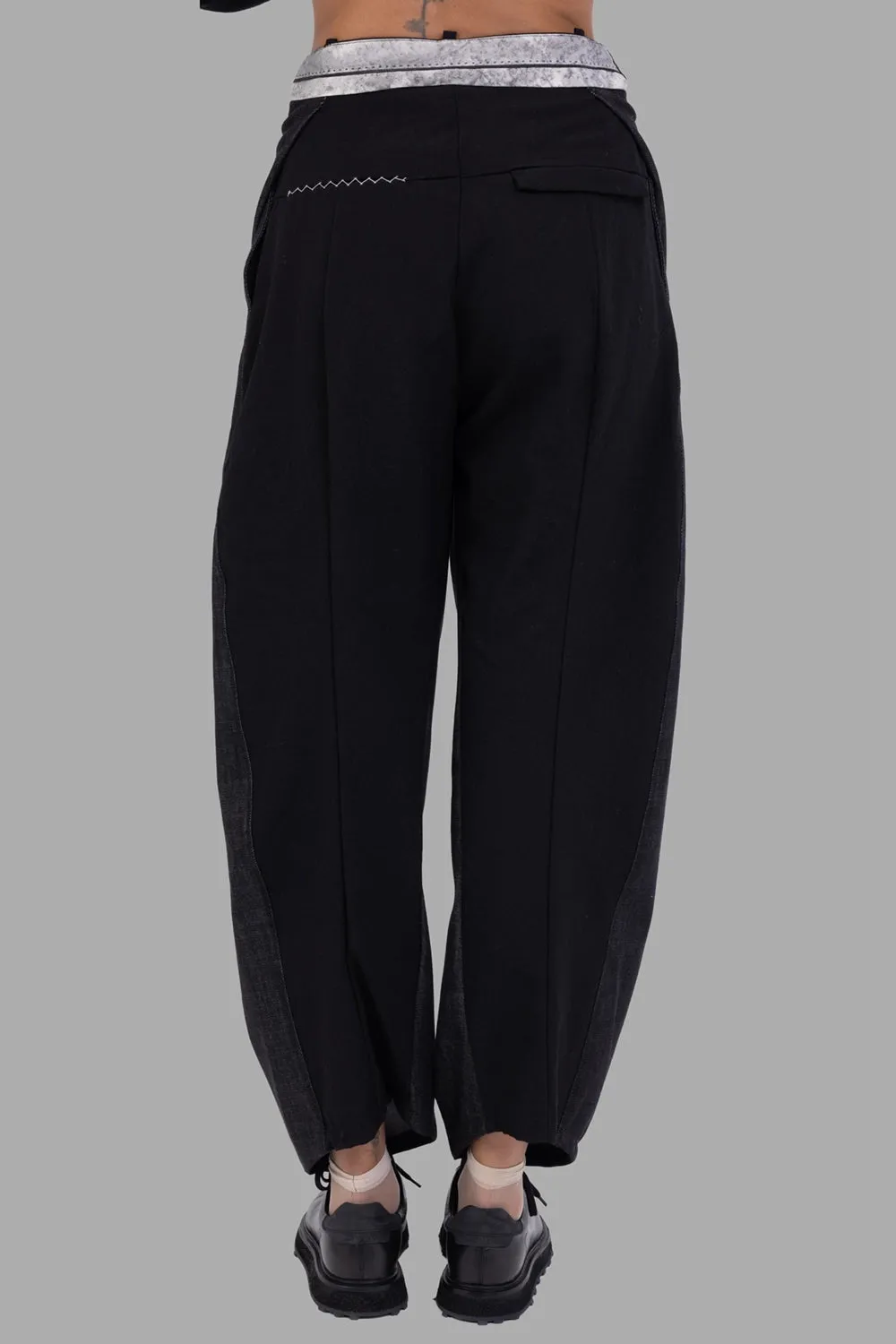 Hybrid Panel Trousers with Drawcord Hem sold by Plus Zero Concept Store product image thumbnail 3