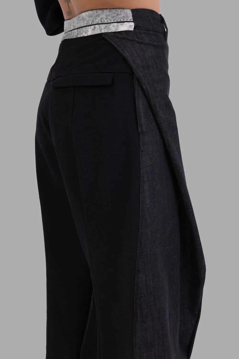 Hybrid Panel Trousers with Drawcord Hem sold by Plus Zero Concept Store product image thumbnail 4