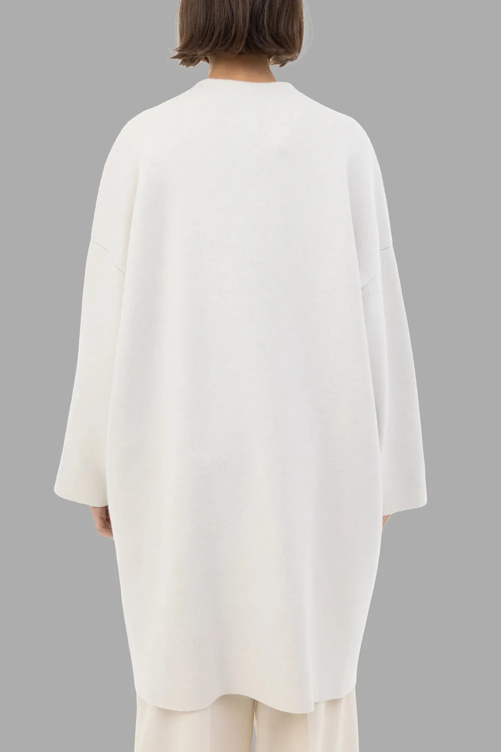 Oversized Knit Coat in Stucco sold by Plus Zero Concept Store product image thumbnail 2