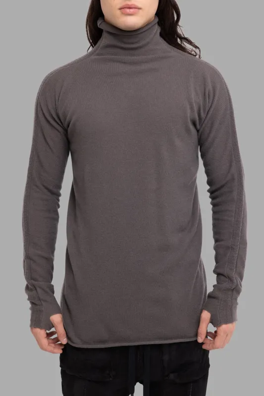 Cashmere Turtleneck in Kaki sold by Plus Zero Concept Store