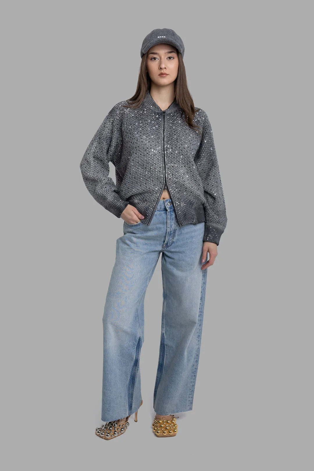 Manon Wide-Leg Jeans in Tux Blue sold by Plus Zero Concept Store product image thumbnail 2