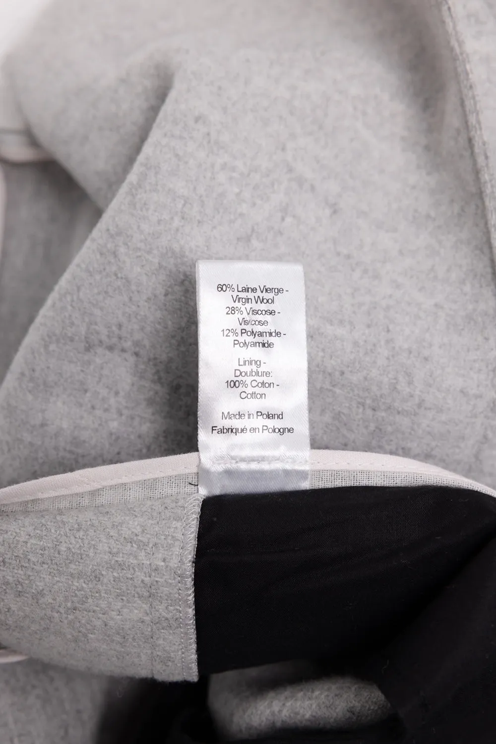 Cropped Wool-Blend Wide-Leg Trousers sold by Plus Zero Concept Store product image thumbnail 4