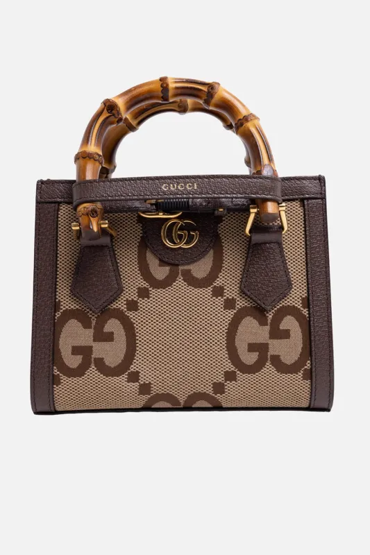 Diana Bamboo-Handle GG Monogram Tote Bag made by Plus Zero Concept Store