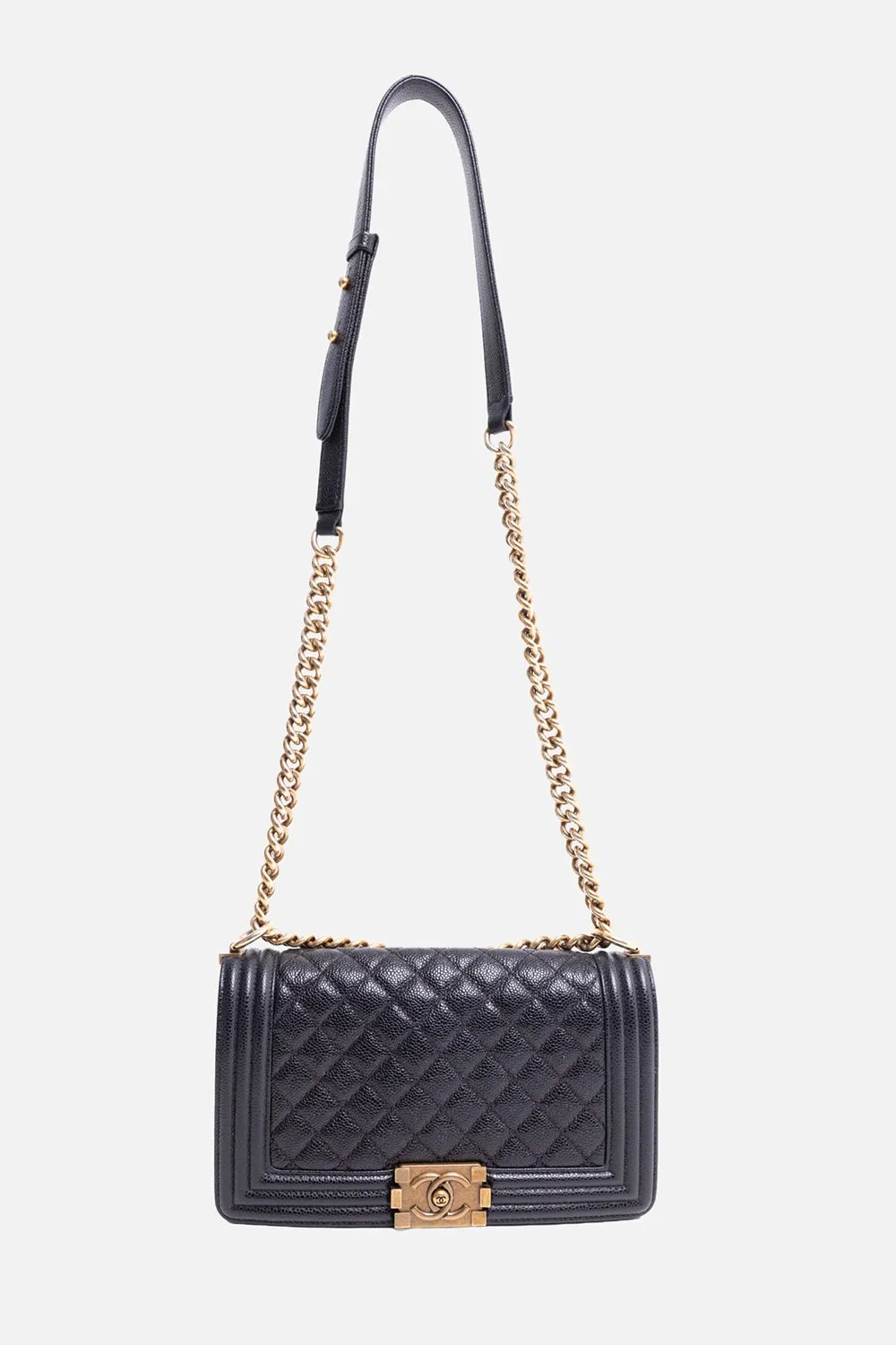 Medium Caviar Boy Bag sold by Plus Zero Concept Store product image thumbnail 2